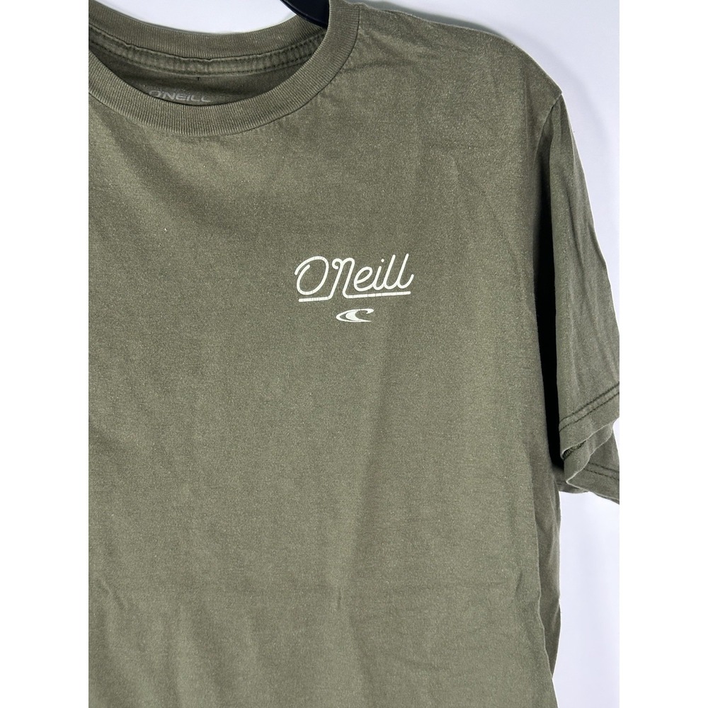 O'NEILL MENS MOVES T SHIRT OLIVE SIZE MEDIUM MODERN FIT - Picture 3 of 7